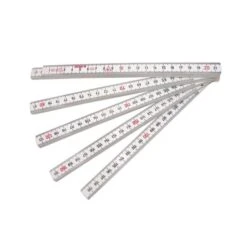 SOLA Duimstok SOLA Kunststof Wit 2 Meter 10-delig