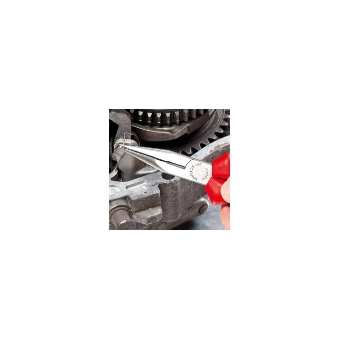Knipex® 2616200 Telefoontang Recht + Zijsnijder VDE 200 Mm 2 Knipex® 2616200 Telefoontang Recht + Zijsnijder VDE 200 Mm - Afbeelding 2